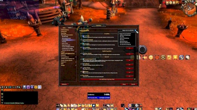 world of warcraft addons