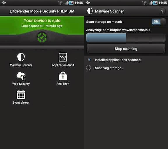 Free Virus Cleaner Bitdefender for Android