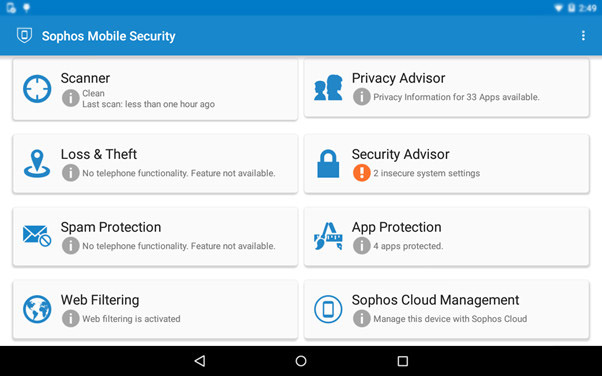 Sophos Virus Removal App for Free Mobile Security