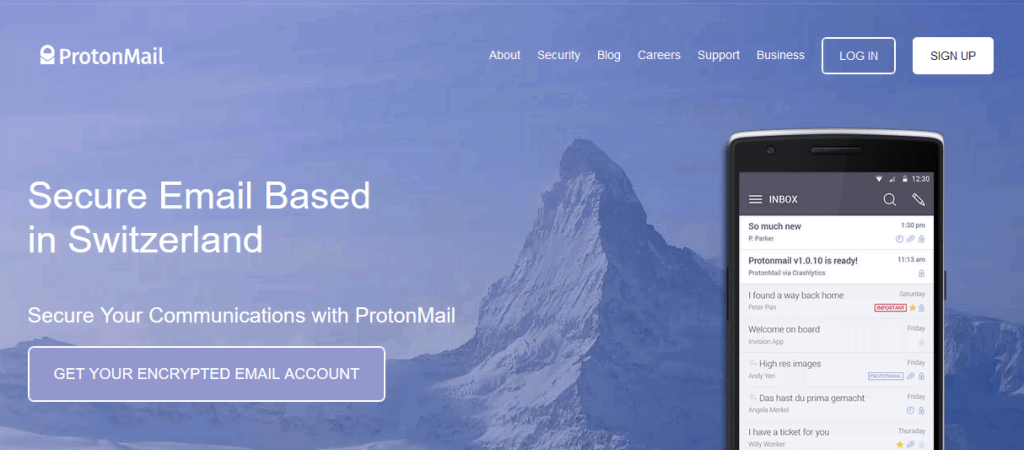 5 Best Free Email Services for 2023 4 protonmail top free email accounts service