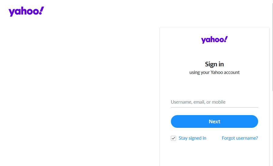 yahoo free email services