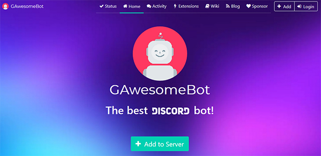 10 Best Discord Bots To Enhance Your Server in 2023 2 GAwesome Bot