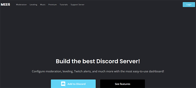 10 Best Discord Bots To Enhance Your Server in 2023 7 MEE6 - Top Discord Bot