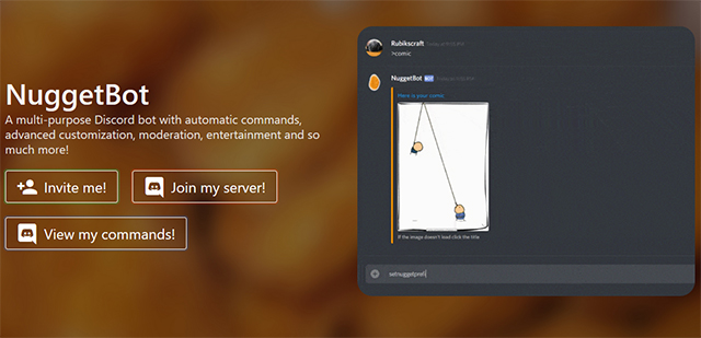 NuggetBot - Best Discord Bot