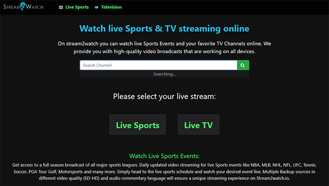 10 Best Football Streaming Sites To Watch Soccer Live Online 8 Stream2Watch