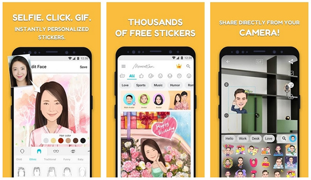 10 Best Apps to Cartoon Yourself - Photo to Cartoon on Android/iOS 6 MomentCam Cartoon & Stickers