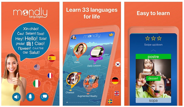 Mondly - Easy to Learn Spanish and Other Languages