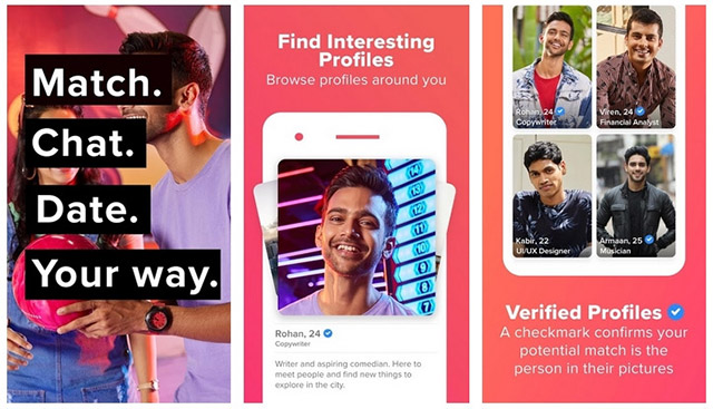 Tinder - most popular dating app