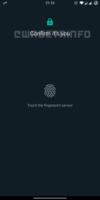 WhatsApp beta adds fingerprint authentication to the web companion app. 1 whatsapp fingerprint feature