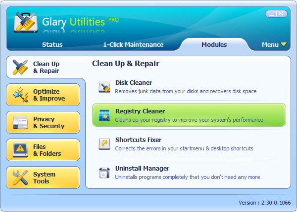 Glary Utilities Pro - Free Pc Optimizer