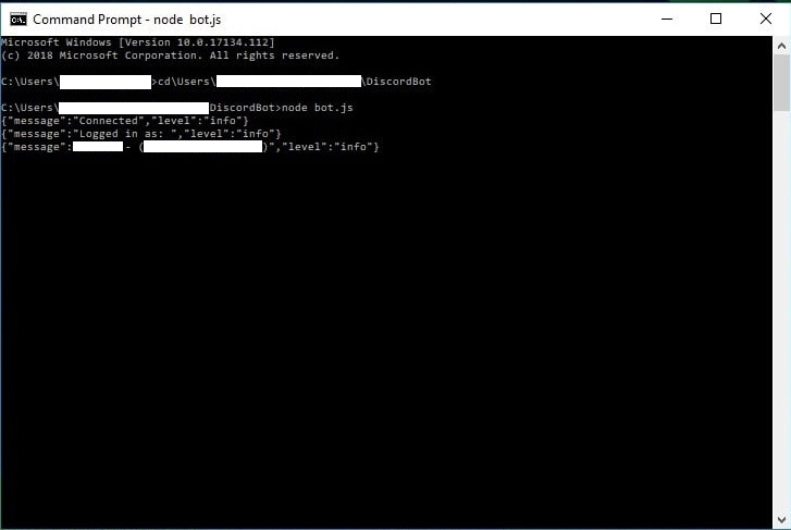 Command Prompt and Node Js