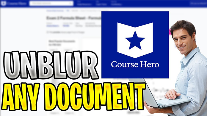 Unblur Course Hero Documents
