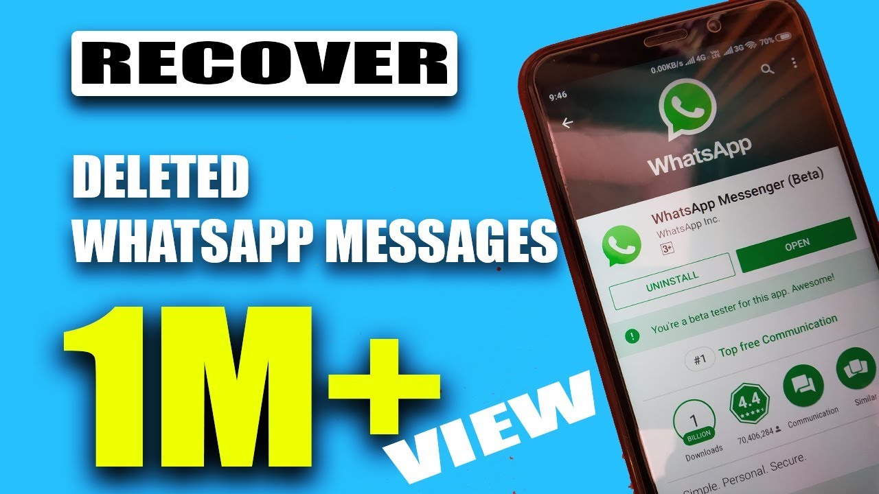 How to Recover Deleted WhatsApp Messages