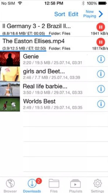 10 Best Free Video Downloader Apps For iPhone and iPad 8 Video Downloader Super Premium