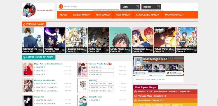 MangaKakalot - read manga online