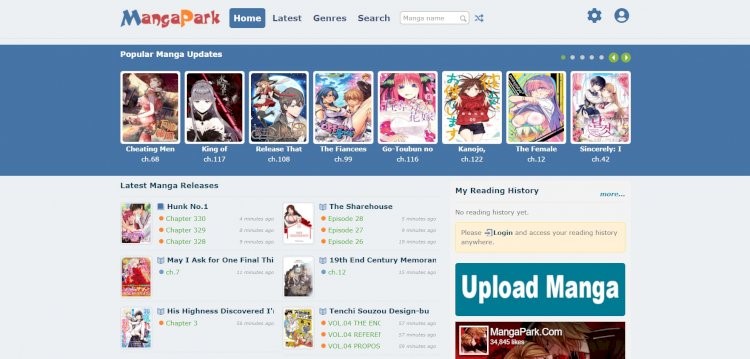 Top 10 Best Free Manga Sites To Read Manga Online (2023) 8 MangaPark - read manga