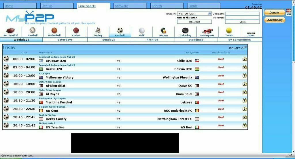 Top 12 Best Stream2Watch Alternative Sites for Watching Sports Online 12 MyP2P