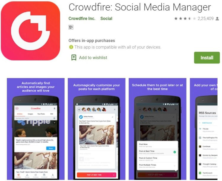 Crowdfire for Free Instagram Followers Online