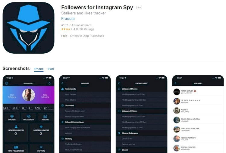 Followers For Instagram Spy