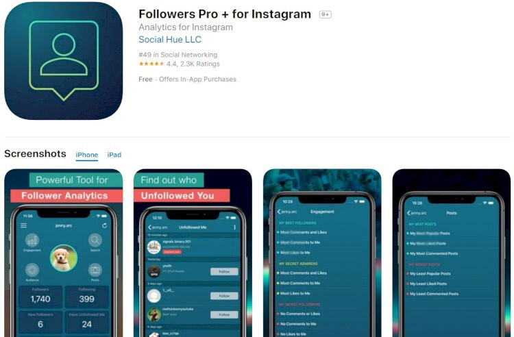 Followers Pro+ For Instagram