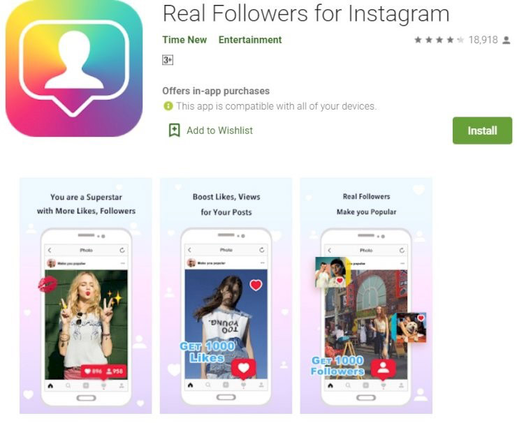 Real Followers App by Times New