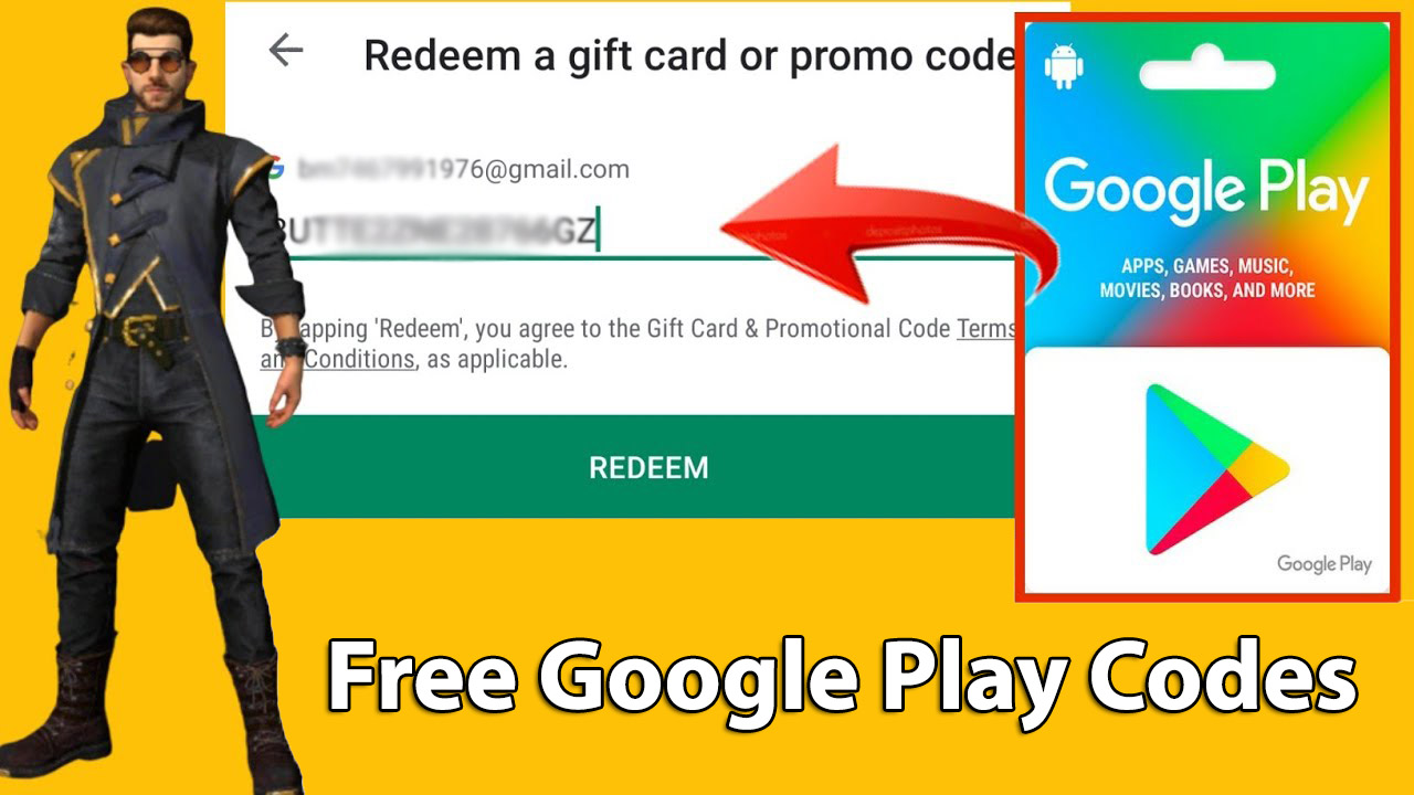 free google play gift card codes