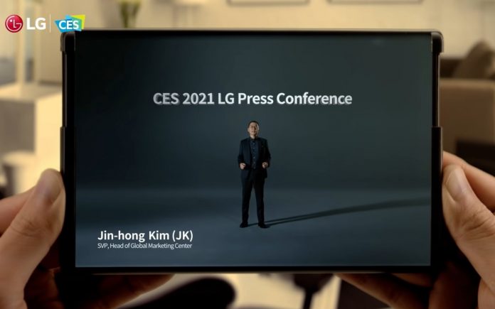 LG rollable screen smartphone project has been out on hold