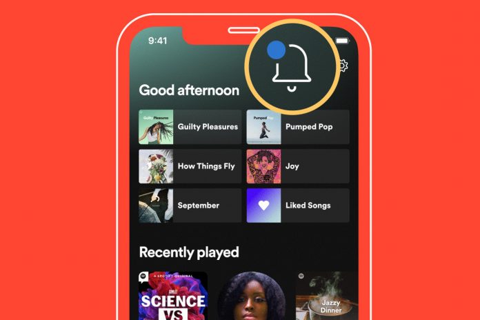 Spotify adds What's New button for notifications on latest music and podcast by artist