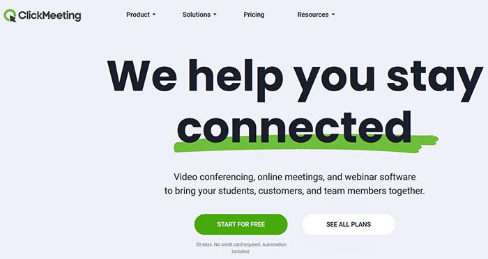 Best Webinar Software Platforms in 2023 6 ClickMeeting Webinar
