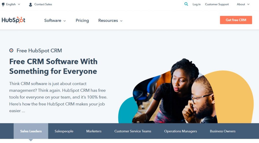 Hubspot best crm for small business