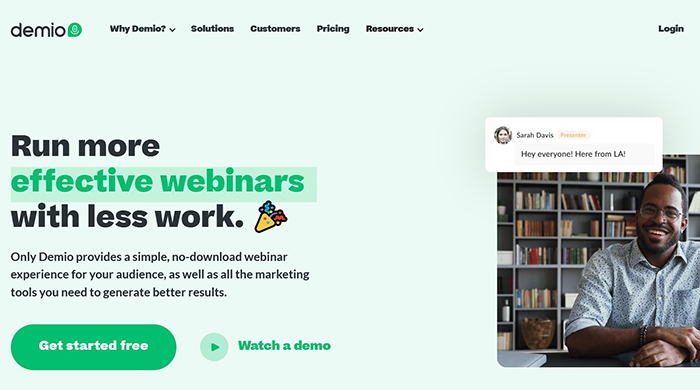Best Webinar Software Platforms in 2023 1 demio best webinar platforms