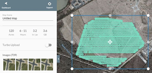 DroneDeploy: mapping for DJI is another best drone app from DJI
