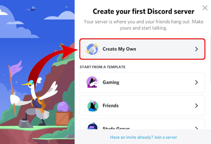 Creating Your First Discord Server setup