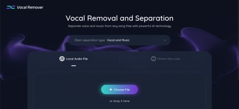 vocal removal and separation