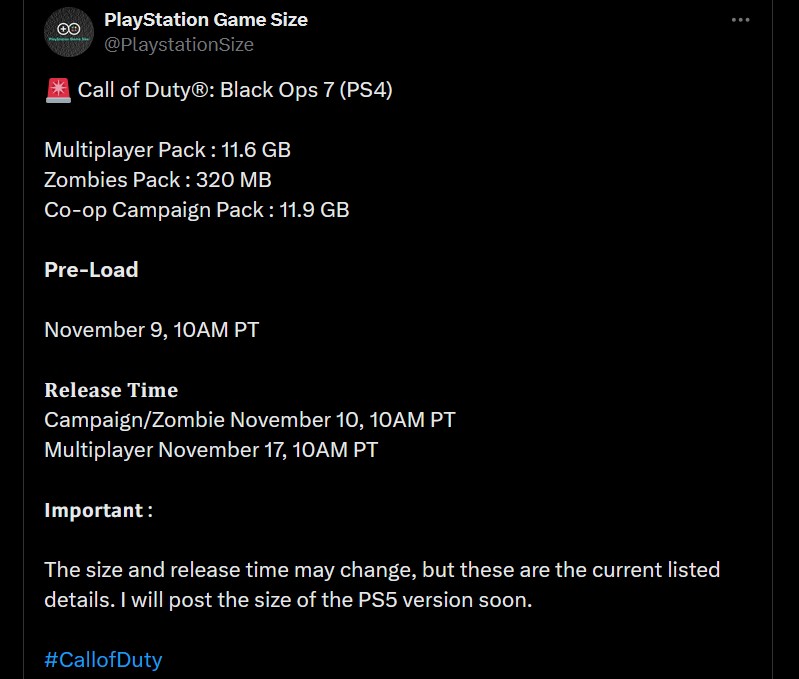 Early Intel: Could Black Ops 7’s Campaign and Zombies Drop a Week Ahead of Schedule? 1 blackops7